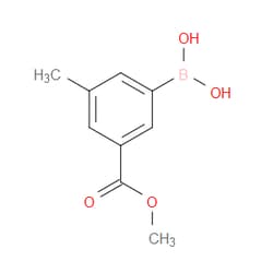 Aobchem&nbsp;3-Methoxycarbonyl-5-methylphenylboronic acid | ≥97% | CAS 929626-18-6 | C9H11BO4 | 5g