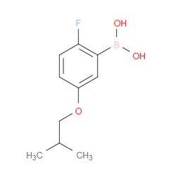 Aobchem&nbsp;2-Fluoro-5-isobutoxyphenylboronic acid | ≥97% | CAS 1217500-65-6 | C10H14BFO3 | 1g