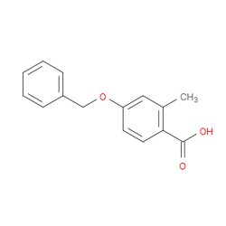Aobchem&nbsp;4-Benzyloxy-2-methylbenzoic acid | ≥97% | CAS 17819-91-9 | C15H14O3 | 500mg