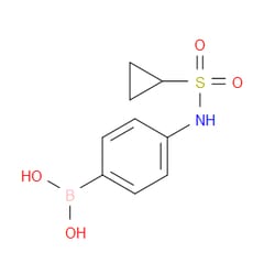 Aobchem&nbsp;4-(Cyclopropanesulfonamido)phenylboronic acid | ≥95% | CAS 1072945-68-6 | C9H12BNO4S | 1g