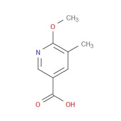 Aobchem&nbsp;6-Methoxy-5-methylnicotinic acid | ≥97% | CAS 1211531-94-0 | C8H9NO3 | 250mg