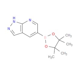 Aobchem&nbsp;1H-Pyrazolo[3 4-b]pyridine-5-boronic acid pinacol ester | ≥97% | CAS 1093819-50-1 | C12H16BN3O2 | 5g