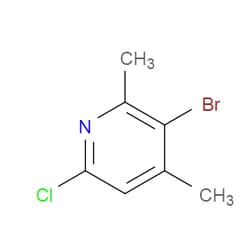Aobchem&nbsp;3-Bromo-2 4-dimethyl-6-chloropyridine | ≥97% | CAS 918145-29-6 | C7H7BrClN | 1g