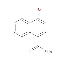 Aobchem&nbsp;1-(4-Bromonaphthalen-1-yl)ethanone | ≥97% | CAS 46258-62-2 | C12H9BrO | 500mg