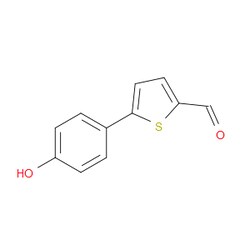Aobchem&nbsp;5-(4-Hydroxyphenyl)-2-thiophenecarboxaldehyde | ≥97% | CAS 893740-97-1 | C11H8O2S | 1g