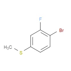 Aobchem&nbsp;4-Bromo-3-fluorothioanisole | ≥97% | CAS 917562-25-5 | C7H6BrFS | 250mg