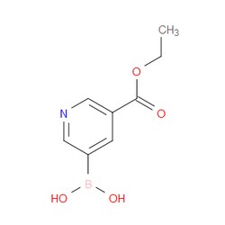 Aobchem&nbsp;5-(Ethoxycarbonyl)pyridine-3-boronic acid | ≥97% | CAS 875781-62-7 | C8H10BNO4 | 5g