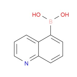 Aobchem&nbsp;Quinoline-5-boronic acid | ≥95% | CAS 355386-94-6 | C9H8BNO2 | 5g