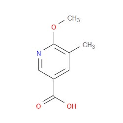 Aobchem&nbsp;6-Methoxy-5-methylnicotinic acid | ≥97% | CAS 1211531-94-0 | C8H9NO3 | 500mg