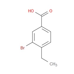 Aobchem&nbsp;3-Bromo-4-ethylbenzoic acid | ≥97% | CAS 99548-53-5 | C9H9BrO2 | 1g