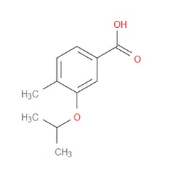 Aobchem&nbsp;4-Methyl-3-(1-methylethoxy)benzoic acid | ≥97% | CAS 1014691-13-4 | C11H14O3 | 5g
