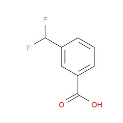 Aobchem&nbsp;3-(Difluoromethyl)benzoic acid | ≥97% | CAS 55805-20-4 | C8H6F2O2 | 500mg