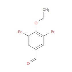 Aobchem&nbsp;3 5-Dibromo-4-ethoxybenzaldehyde | ≥97% | CAS 381238-96-6 | C9H8Br2O2 | 250mg