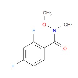 Aobchem&nbsp;2 4-Difluoro-N-methoxy-N-methylbenzamide | ≥95% | CAS 198967-25-8 | C9H9F2NO2 | 250mg
