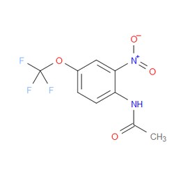 Aobchem&nbsp;N-(2-nitro-4-(trifluoromethoxy)phenyl)acetamide | ≥97% | CAS 787-57-5 | C9H7F3N2O4 | 1g
