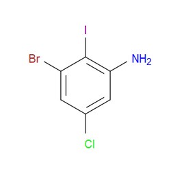 Aobchem 3-Bromo-5-chloro-2-iodoaniline | ≥97% | CAS 1823408-10-1 | C6H4BrClIN