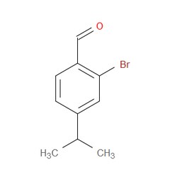 Aobchem&nbsp;2-Bromo-4-isopropylbenzaldehyde | ≥97% | CAS 861897-63-4 | C10H11BrO | 500mg