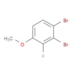 Aobchem&nbsp;1 2-Dibromo-3-fluoro-4-methoxybenzene | ≥97% | CAS 1375069-24-1 | C7H5Br2FO | 5g