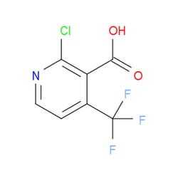 Aobchem&nbsp;2-Chloro-4-(trifluoromethyl)-3-pyridinecarboxylic acid | ≥95% | CAS 590371-81-6 | C7H3ClF3NO2 | 1g