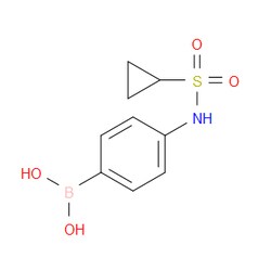 Aobchem&nbsp;4-(Cyclopropanesulfonamido)phenylboronic acid | ≥95% | CAS 1072945-68-6 | C9H12BNO4S | 5g