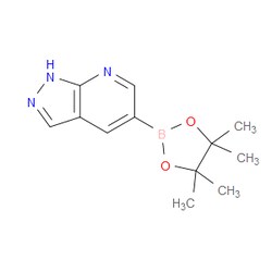 Aobchem&nbsp;1H-Pyrazolo[3 4-b]pyridine-5-boronic acid pinacol ester | ≥97% | CAS 1093819-50-1 | C12H16BN3O2 | 500mg