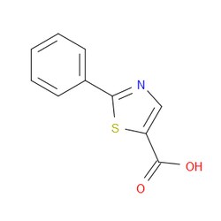 Aobchem&nbsp;2-Phenyl-5-thiazolecarboxylic acid | ≥97% | CAS 10058-38-5 | C10H7NO2S | 1g
