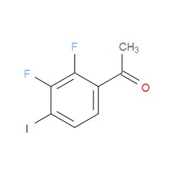 Aobchem&nbsp;1-(2 3-Difluoro-4-iodophenyl)ethanone | ≥97% | CAS 885590-86-3 | C8H5F2IO | 250mg