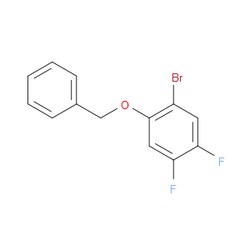 Aobchem&nbsp;1-Bromo-4 5-difluoro-2-(phenylmethoxy)benzene | ≥97% | CAS 1698908-86-9 | C13H9BrF2O | 1g