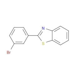 Aobchem&nbsp;2-(3-Bromophenyl)benzo[d]thiazole | ≥97% | CAS 19654-14-9 | C13H8BrNS | 5g