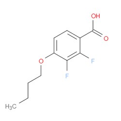 Aobchem&nbsp;4-Butoxy-2 3-difluorobenzoic acid | ≥97% | CAS 331245-90-0 | C11H12F2O3 | 500mg
