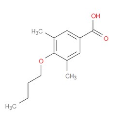 Aobchem&nbsp;4-Butoxy-3 5-dimethylbenzoic acid | ≥97% | CAS 1038731-60-0 | C13H18O3 | 1g