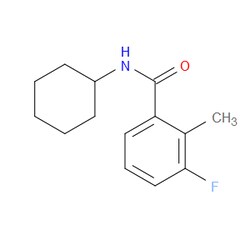Aobchem&nbsp;N-cyclohexyl-3-fluoro-2-methylbenzamide | ≥97% | CAS 2404734-07-0 | C14H18FNO | 1g