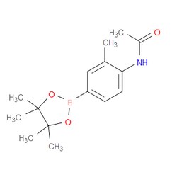 Aobchem&nbsp;Acetamide  N-[2-methyl-4-(4 4 5 5-tetramethyl-1 3 2-dioxaborolan-2-yl)phenyl]- | ≥95% | CAS 269410-12-0 | C15H22BNO3 | 250mg