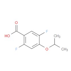 Aobchem&nbsp;2 5-Difluoro-4-isopropoxybenzoic acid | ≥95% | CAS 2121514-57-4 | C10H10F2O3 | 1g