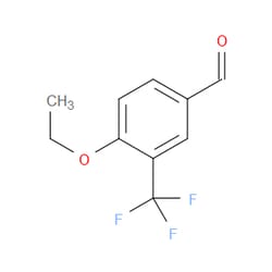 Aobchem&nbsp;4-Ethoxy-3-(trifluoromethyl)benzaldehyde | ≥97% | CAS 883541-11-5 | C10H9F3O2 | 1g
