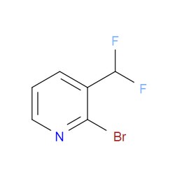 Aobchem&nbsp;2-Bromo-3-(difluoromethyl)pyridine | ≥97% | CAS 1211515-00-2 | C6H4BrF2N | 1g