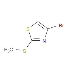 Aobchem&nbsp;4-Bromo-2-(thiomethyl)thiazole | ≥97% | CAS 204513-62-2 | C4H4BrNS2 | 5g