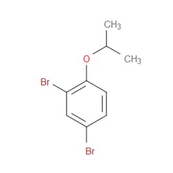 Aobchem&nbsp;2 4-Dibromo-1-isopropoxybenzene | ≥97% | CAS 859182-57-3 | C9H10Br2O | 5g