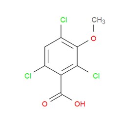 Aobchem&nbsp;2 4 6-Trichloro-3-methoxybenzoic acid | ≥97% | CAS 2624417-05-4 | C8H5Cl3O3 | 500mg