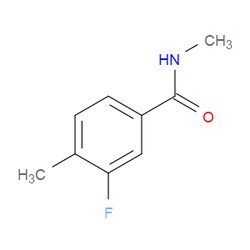 Aobchem&nbsp;3-Fluoro-N 4-dimethylbenzamide | ≥97% | CAS 1090829-74-5 | C9H10FNO | 250mg