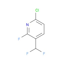 Aobchem&nbsp;6-Chloro-3-(difluoromethyl)-2-fluoropyridine | ≥95% | CAS 1804950-60-4 | C6H3ClF3N | 1g