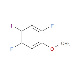Aobchem&nbsp;1 4-Difluoro-2-iodo-5-methoxybenzene | ≥97% | CAS 1314894-86-4 | C7H5F2IO | 5g