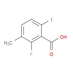 Aobchem&nbsp;2-Fluoro-6-iodo-3-methylbenzoic acid | ≥97% | CAS 796967-33-4 | C8H6FIO2 | 5g