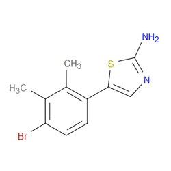 Aobchem&nbsp;5-(4-Bromo-2 3-dimethylphenyl)thiazol-2-amine | ≥97% | CAS 2734779-38-3 | C11H11BrN2S | 5g