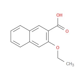 Aobchem&nbsp;3-Ethoxy-2-naphthoic acid | ≥97% | CAS 54245-36-2 | C13H12O3 | 500mg