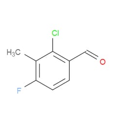 Aobchem&nbsp;2-Chloro-4-fluoro-3-methylbenzaldehyde | ≥97% | CAS 1260764-27-9 | C8H6ClFO | 1g