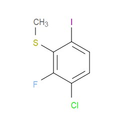 Aobchem&nbsp;(3-Chloro-2-fluoro-6-iodophenyl)(methyl)sulfane | ≥97% | CAS 2706922-50-9 | C7H5ClFIS | 1g