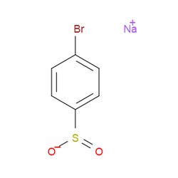 Aobchem&nbsp;Sodium 4-bromobenzenesulfinate | ≥95% | CAS 34176-08-4 | C6H4BrNaO2S | 5g