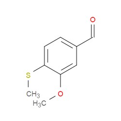 Aobchem&nbsp;3-Methoxy-4-(methylthio)benzaldehyde | ≥97% | CAS 68885-46-1 | C9H10O2S | 500mg
