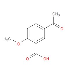 Aobchem&nbsp;5-Acetyl-2-methoxybenzoic acid | ≥95% | CAS 68535-61-5 | C10H10O4 | 5g